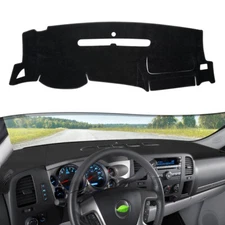 Non Slip For 2007-2013 Chevy Silverado GMC Sierra Dashboard Cover Dash Mat Pad
