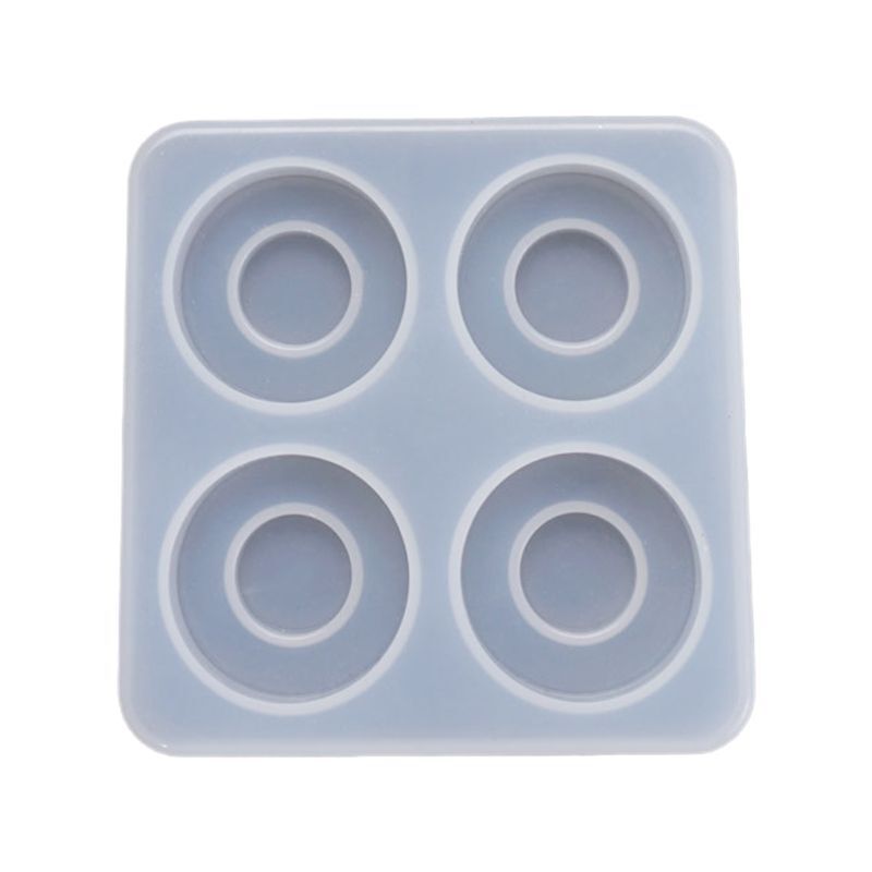 Silicone Crystal Epoxy Resin Mold for Round Drawer Handles DIY Crafting