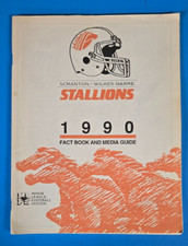 1990 Scranton Wilkes-Barre Stallions Fact Book and Media Guide