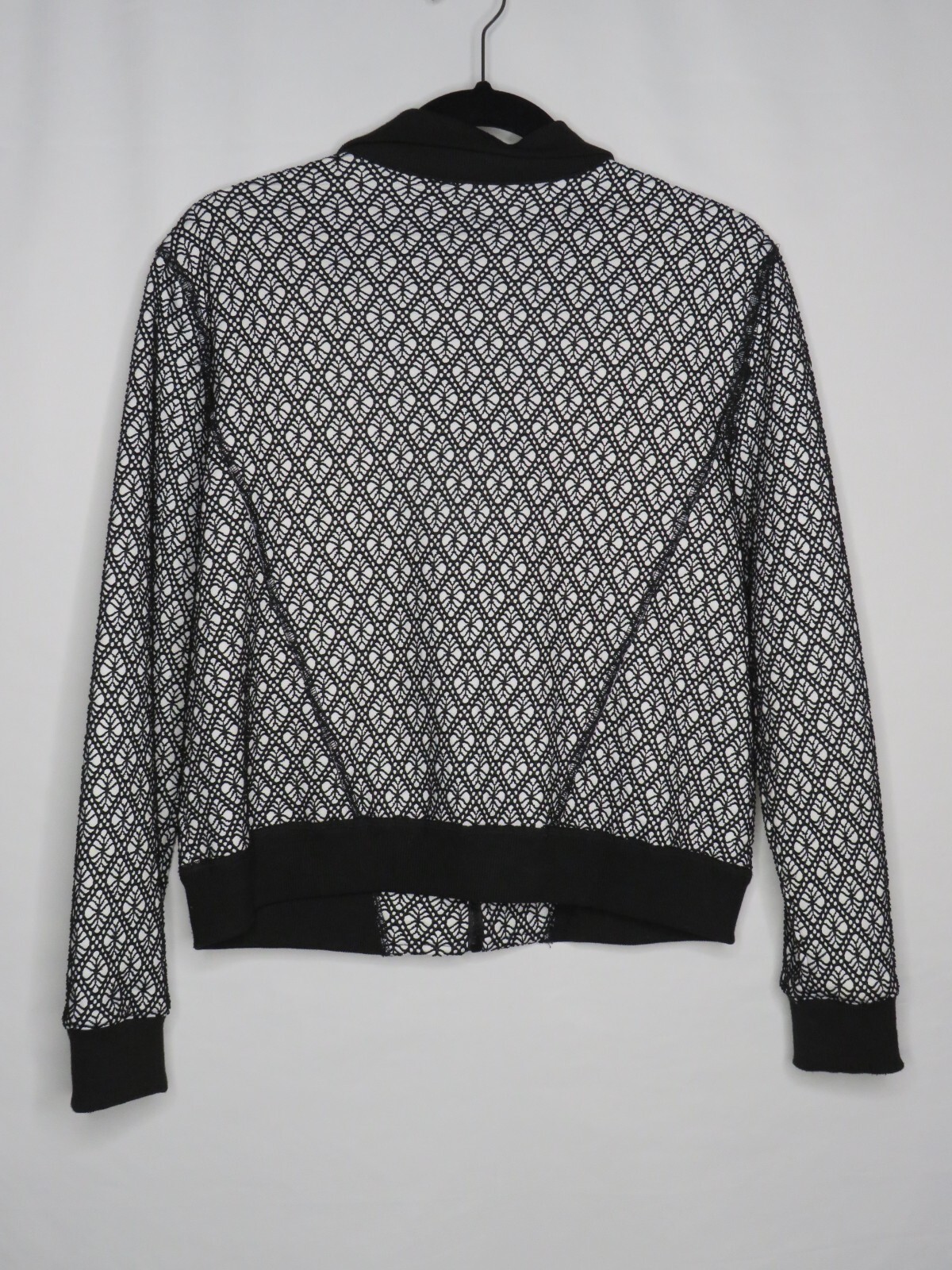 RUBY RD. BLACK & WHITE COLLARED LONG SLEEVE FULL … - image 2