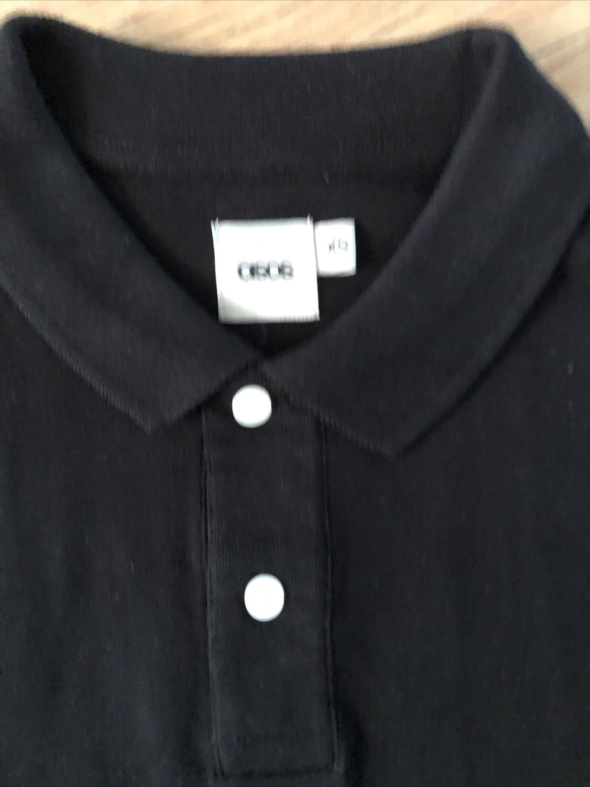 ASOS Men’s Black Polo Shirt Size XS eBay