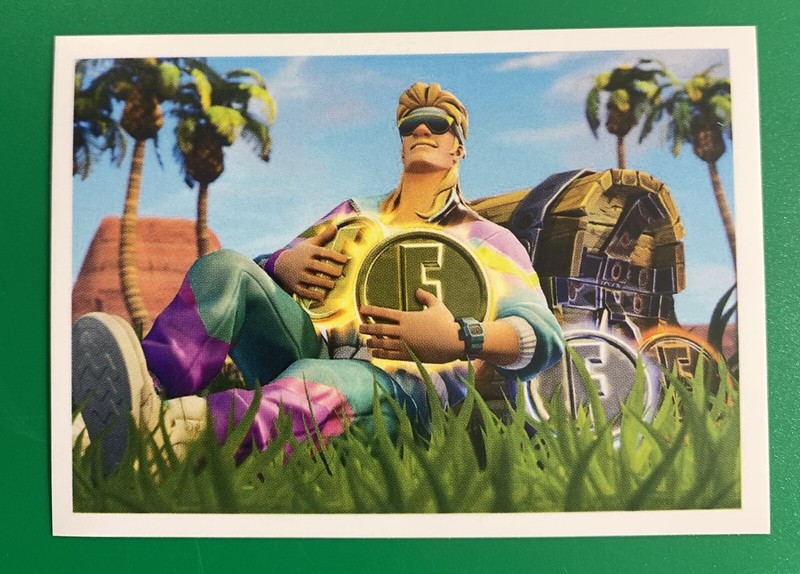 2019 Panini Fortnite Ready To Jump - Map Scene Sticker #049 - NM/M