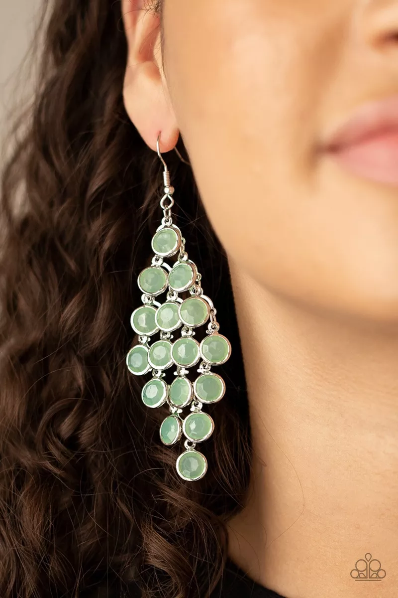 With All DEW Respect Green Paparazzi Jewelry Accessories