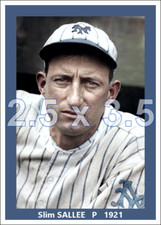 Slim Sallee - 1921 New York Giants - choose a size - colorized print
