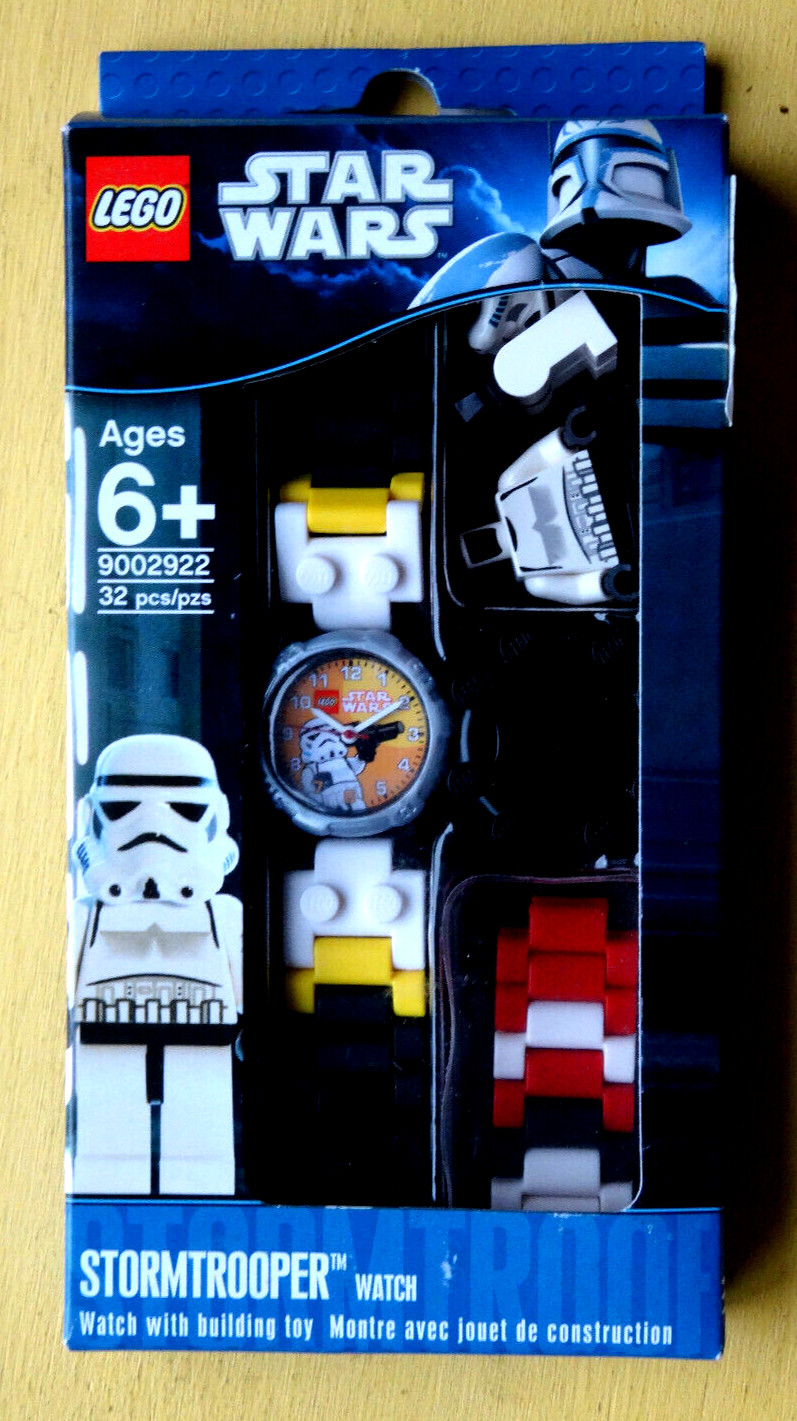 Montre Lego Star Wars Stormtrooper neuve pour apprendre l'heure
