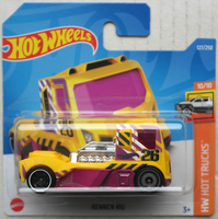 Hot Wheels Rennen Rig Gelb/Pinkmetallic Neu/Ovp Race Truck Motorsport Hw Mattel