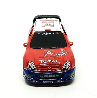 マジョレット Xsara WRC トラックとミニカーセット Majorette Citroen Xsara WRC no.18 Small Number - Wheels 10SW 1/57