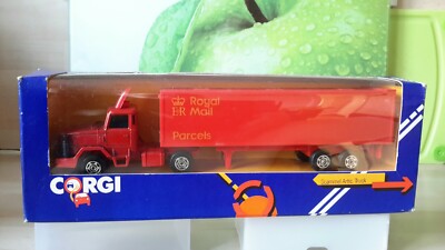 CORGI SUPERHAULERS 1188 SCAMMELL 4X2 BOX TRAILER - ROYAL MAIL PAKETE