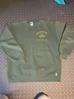 VINTAGE 80-90S RUSSELL ATHLETIC HOODIE ARMY GREEN XL USA