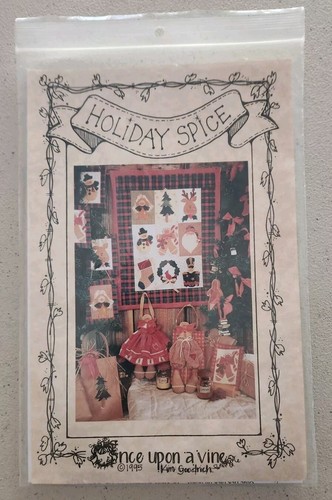 Sewing Pattern - Christmas Holiday Spice - Craft Projects PRE-OWNED Quilt