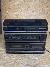 Panasonic SG-HM10L Compact Audio System Stereo Turntable Cassette Tested Working