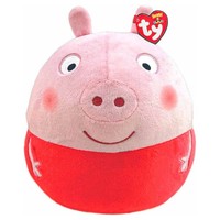 Ty Spielzeug Peppa Pig 25.4Cm Squish-A-Boo Squishy Beanie Weich PlüSch Toy Neu