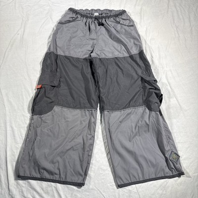 NOA Wide Leg Nylon Gray Pants 26x25