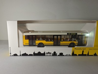 J246 Manufactus Bus Rietze 1:87 MAN NL 222 BVG Berlin 109 Airport Tegel ovp neu