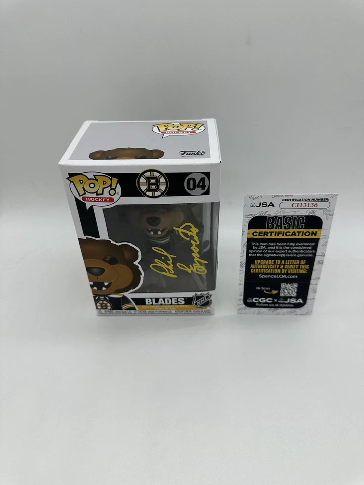 ПОДПИСАННЫЕ ЛЕЗВИЯ PHIL ESPOSITO FUNKO POP BOSTON BRUINS NHL JSA ПОДЛИННЫЕ - Изображение 2 из 4