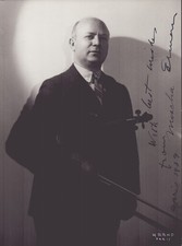 MISCHA ELMAN - AUTOGRAPHED SIGNED PHOTOGRAPH 4/1939