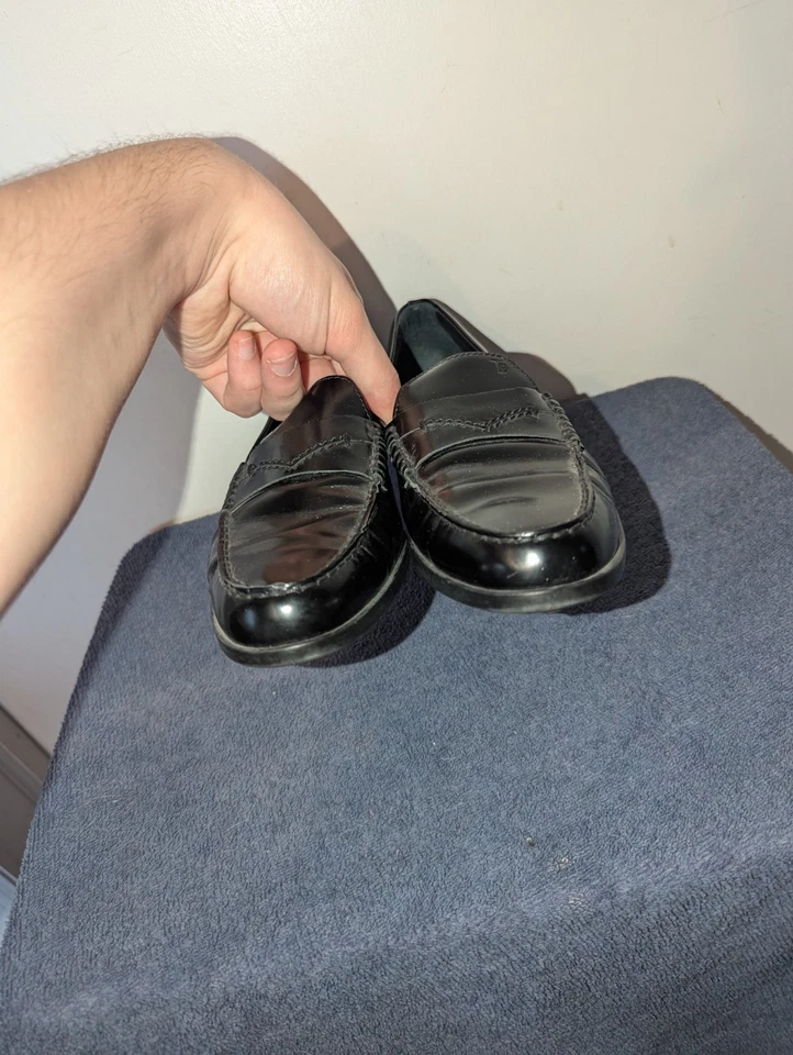 Zapatos de conducir Tods Gommino para mujer talla EU 37.5 US 7.5 charol negro Foto 4 de 4