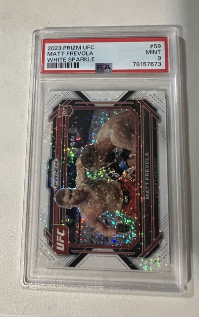 2023 Panini Prizm UFC Matt Frevola #59 PSA 9