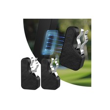 2 Pack Magnetic Golf Holder for Cart   Universal Clip with Strong Black