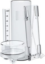 Precise Rain Gauge with Mounting Bracket Outdoor Weather Gauge UV Resistant