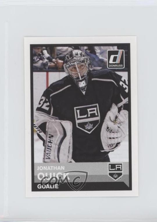 2015-16 Panini NHL Sticker Collection Album Stickers Jonathan Quick #337 8tn