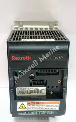 Rexroth VFC 3610 Frequenzumrichter VFD 0,75kW 380-480V 3-phasig R912005378