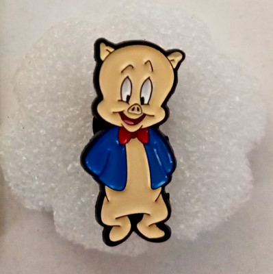 PORKY PIG  ENAMEL PIN-SHIP ALL THE PINS YOU BUY FOR $4.99-VISIT OUR STORE