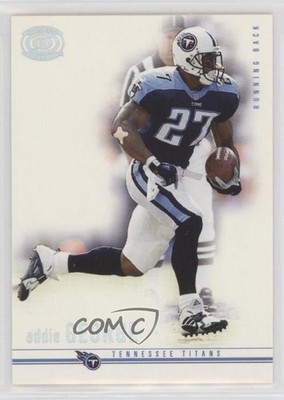 2001 Pacific Dynagon Retail Silver 48/199 Eddie George #94 2l4