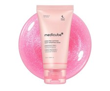 MEDICUBE PDRN Pink Caffeine Night Wrapping Mask 75ml  Overnight Sleep Mask