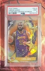 2025 Topps Basketball Orange Rainbow Lebron James #SA-6 PSA 9