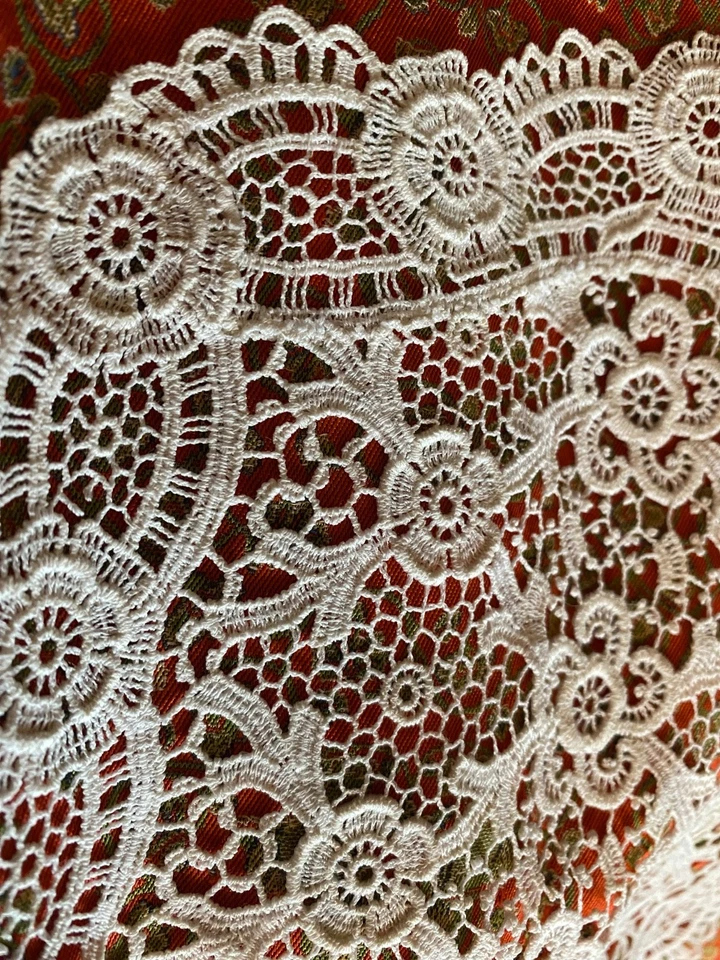 Napperon ancien en dentelle - Photo 3/3