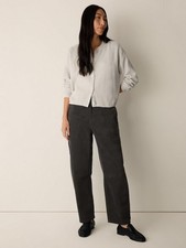 Eileen Fisher Brushed Organic Cotton Arch Pant F6JNZ-P4941 EF