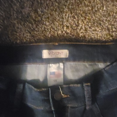 Vibrant M.I.U Wide Leg Jeans 1X
