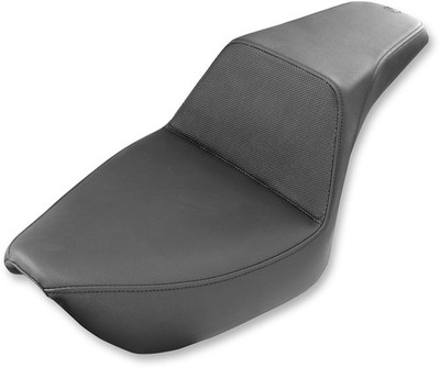 Saddlemen Step-Up 2-Up Seat Gripper Smooth Black FXD