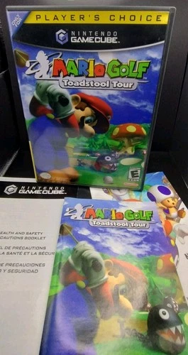 Mario Golf: Toadstool Tour Player's Choice (Nintendo GameCube, 2004) CIB