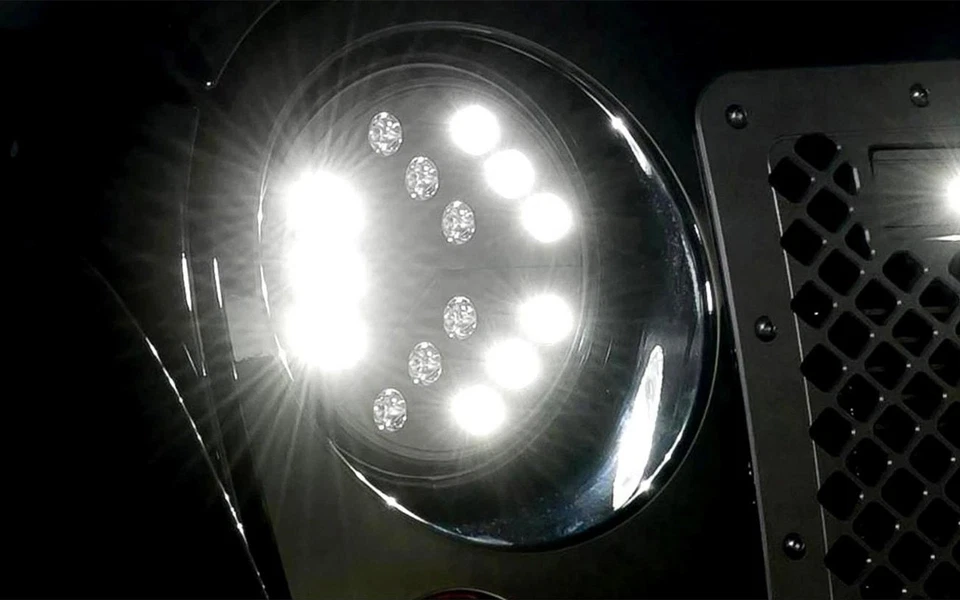 Putco 12016 Luminix High Power LED Headlights for Wrangler JK / TJ / CJ - Imagem 4 de 4