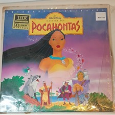 Disney Pocahontas LaserDisc Letterbox THX 1995 G Irene Bedard Mike Gabriel