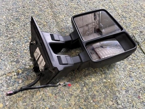 USED 2012 FORD F250 PASSENGER SIDE POWER HEATED MIRROR TEXTURED SOME SCUFF SHIP 