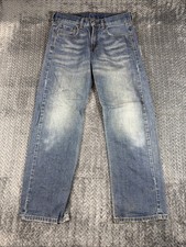 Levi's 569 Jeans Boys 14 Reg 27x27 Cotton Loose Straight Medium Wash Denim Blue