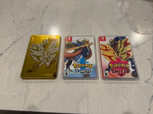 Pokémon Sword & Pokémon Shield Double Pack -- Standard Edition (Nintendo Switch,