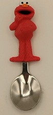 2010 Munchkin Sesame Street Elmo Stainless Steel Kids Spoon MCKEC 1504