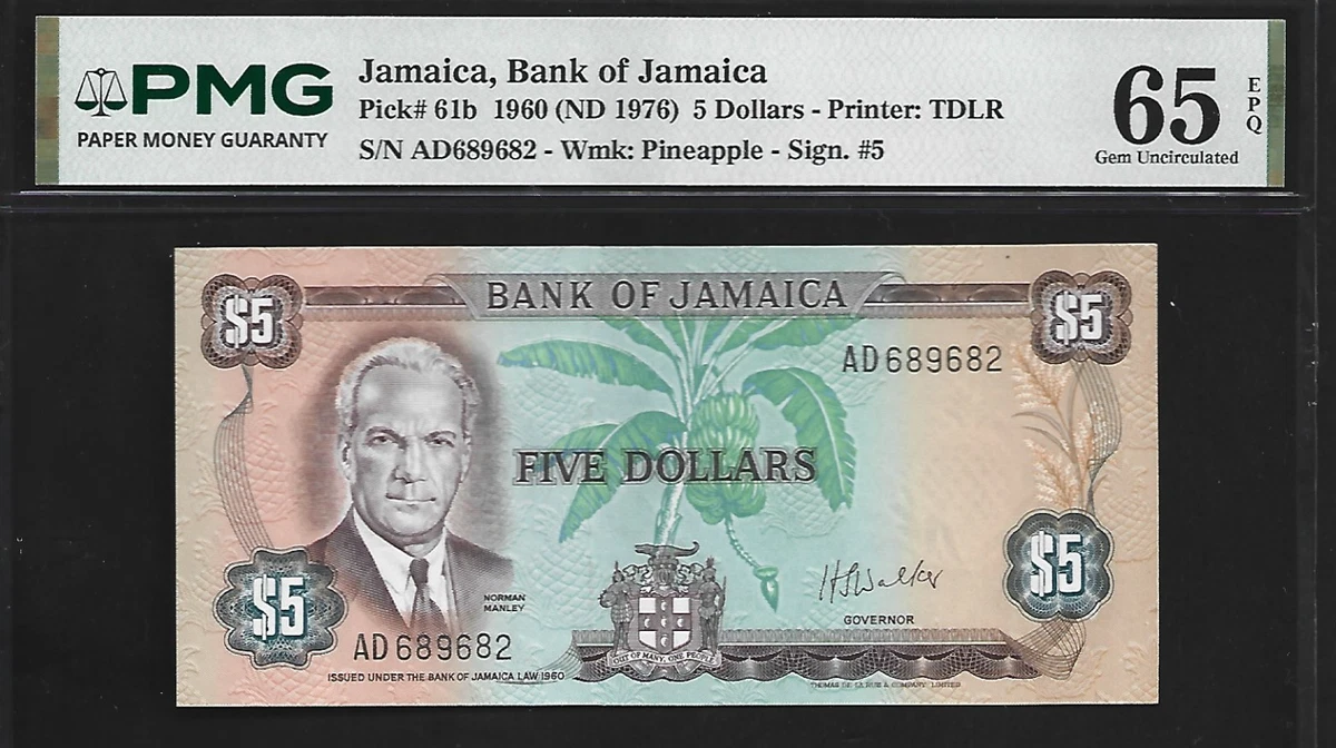 1960 Jamaican Paper Money for sale | eBay
