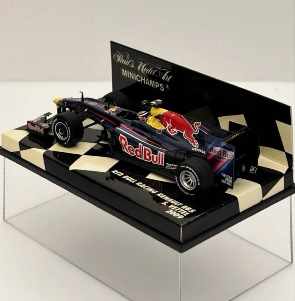 MINICHAMPS Red Bull Renault RB5 #15 Vettel 2009 1/43 modello pressofuso - Immagine 2 di 3