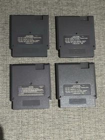 Nintendo NES Game Lot: Punch-Out!!, Beetlejuice, Super Mario Bros. 2, TMNT