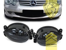 Nebelscheinwerfer f&uuml;r Mercedes W204 W164 W463 W211 schwarz smoke