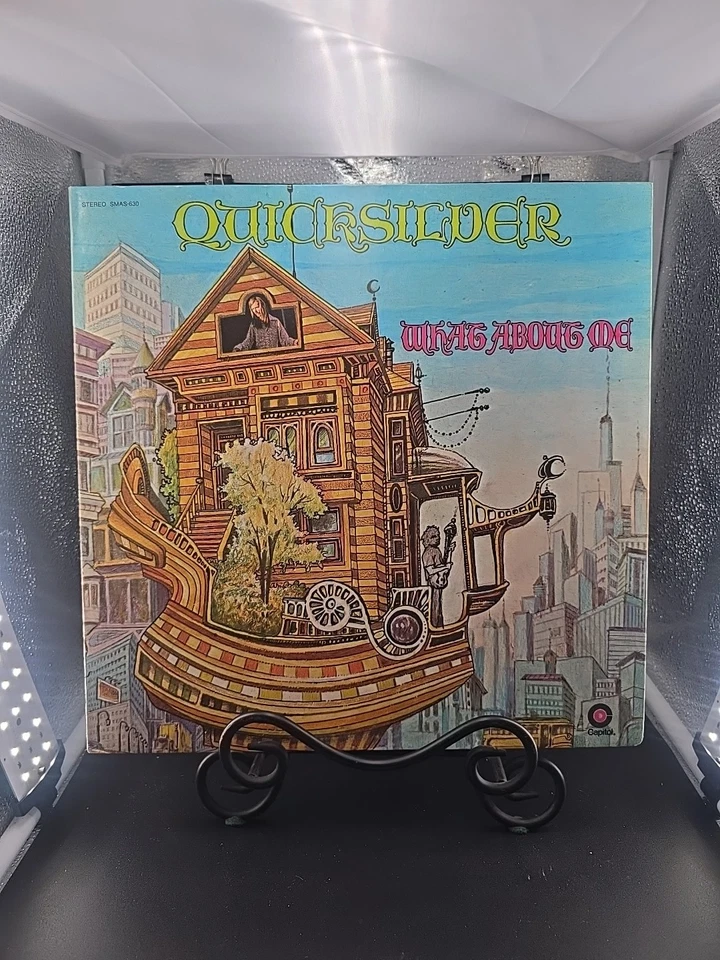 Quicksilver Messenger Service What About Me LP 1970 Winchester Press NEAR MINT  - Image 2 of 4