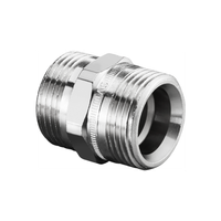 "Oventrop Doppelnippel 1028263 3/4\"X3/4\", Messing Vernickelt"