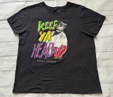 Tupac Shakur Keep Ya Head Up T-Shirt Rap Hip Hop Men’s Size XXL 2Pac Makaveli