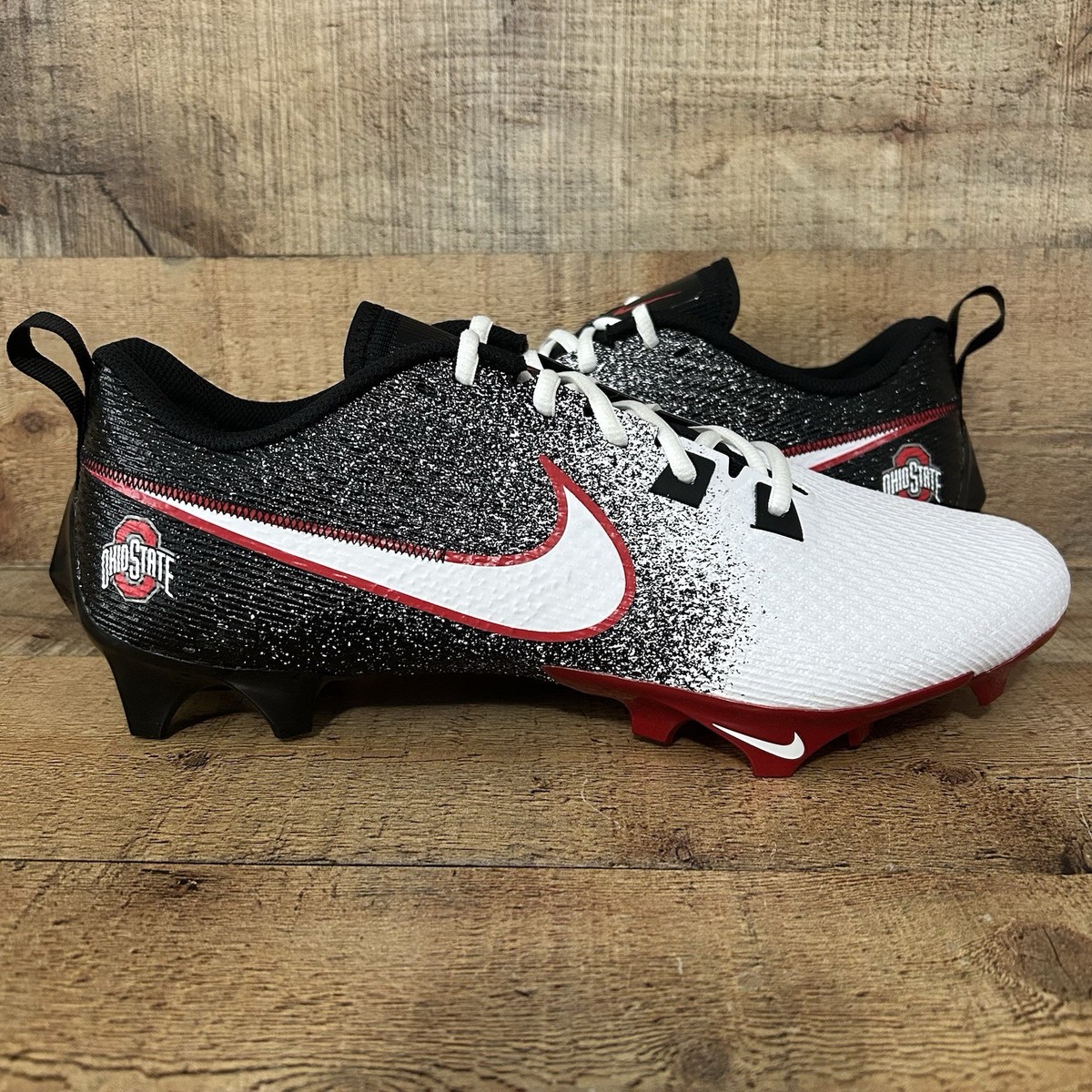 Nike Ohio State PE Football Cleats Mens 13 WIDE Vapor Edge  display picture 1