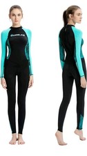 Sz XS Dive Skins Full Body Swimsuit Wetsuit Scuba Rash Guard Diving Suit Women